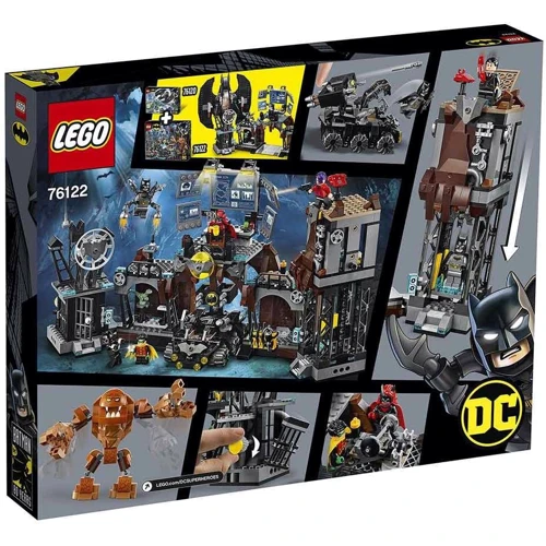 Конструктор LEGO Super Heroes Вторгнення Глиноликий в бет-печеру (76122): Кількість деталей, шт. 1038