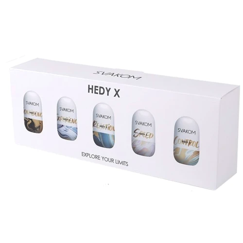 Набор яиц-мастурбаторов Svakom Hedy X- Mixed Textures: Для кого Для мужчин