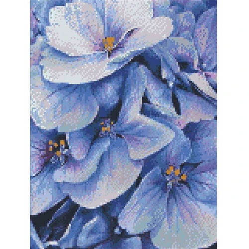 Алмазная вышивка Идейка Гортензия 30x40см (AM4003)