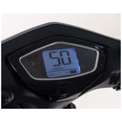 Электроскутер Yadea T6 Blue - 1500W: Особенности Мощные, С рулем, С сиденьем