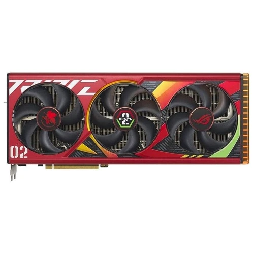 Видеокарта Asus GeForce RTX 4090 24GB STRIX OC GAMING EVA-02 Edition (ROG-STRIX-RTX4090-O24G-EVA-02-EDITION)