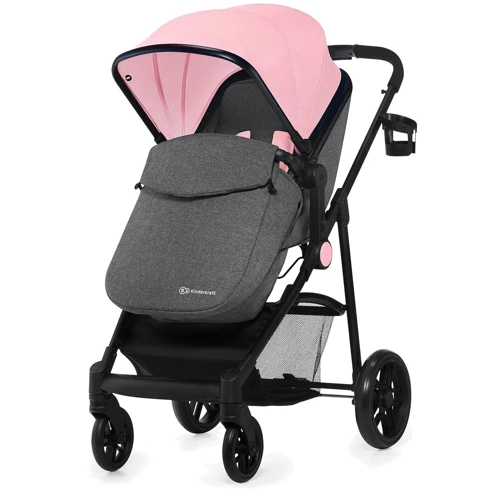 Универсальная коляска 3 в 1 Kinderkraft Juli Pink (KKWJULIPNK3000) фото 8