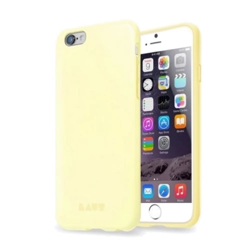 Чехол для iPhone LAUT HUEX Pastels Yellow (LAUT_IP6_HXP_Y) for iPhone 6/6S