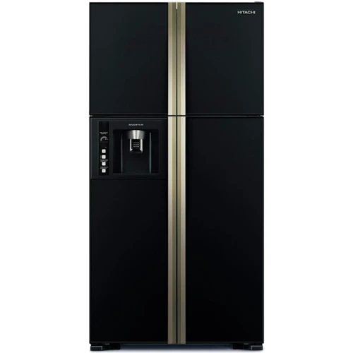 Холодильник Hitachi R-W720PUC1GBK: Размеры (ШxГxВ) 91x75x184 см