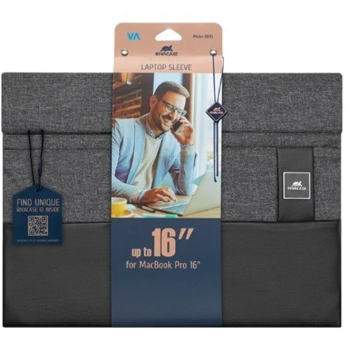 Сумка для ноутбуков RivaCase 15.6" Lantau Black (8805): Цвет черный
