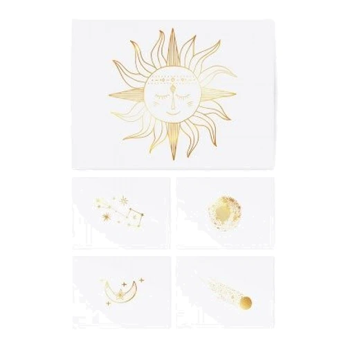 Временные тату TATTon.me Gold Stars Set (TSGoldStars): Производитель TATTon.me
