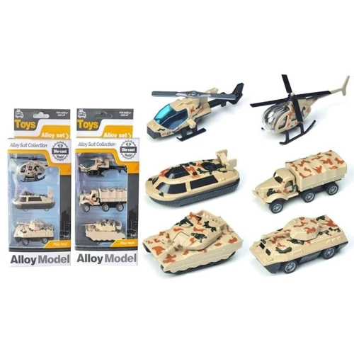 Игрушечный набор Diy Toys 3 единицы боевой техники в ассортименте (CJ-4068198)