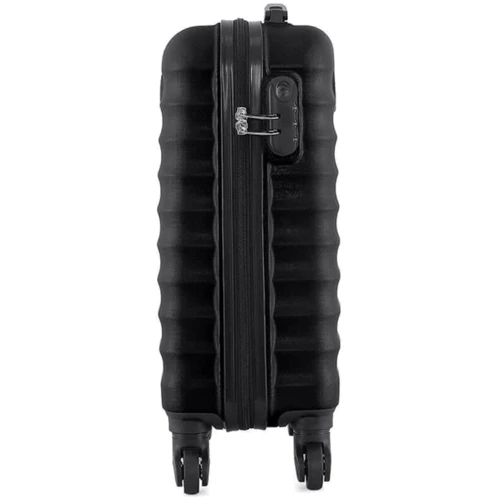 Чемодан Semi Line 20" (S) Black черный (T5634-1): Фактура Матовая