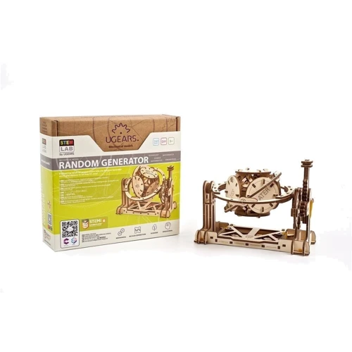 Механический 3D пазл UGEARS Рандомайзер STEM (70146)