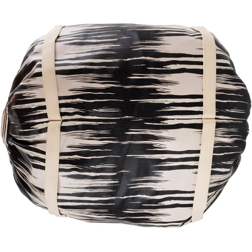 Женская сумка бочонок Laskara черно-белая (LK-10251-zebra): Тип Сумки
