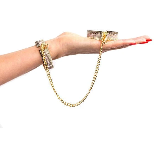 Лакшері наручники-браслети з кристалами Rianne S: Diamond Cuffs