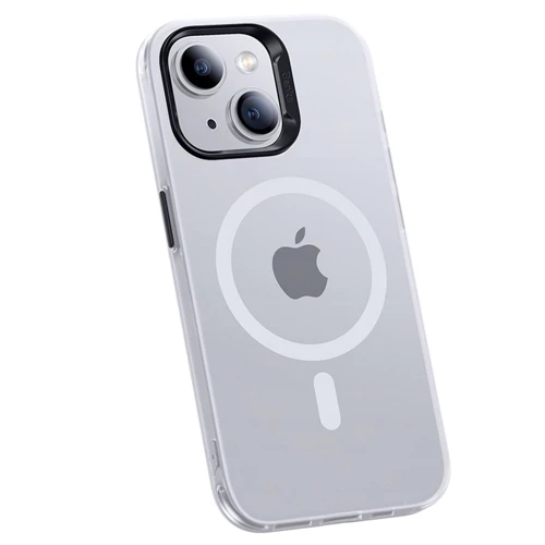 Чохол для iPhone Benks MagClap Lucid Armor Protective White for iPhone 15: Матеріали поликарбонат и полиуретан