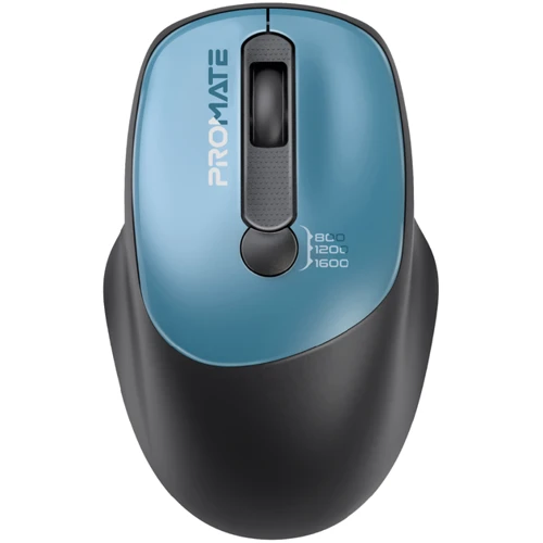 Мышь Promate UniGlide Wireless Blue (uniglide.blue)