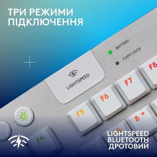 Клавиатура Logitech G915 TKL X TACTILE White (920-012737) фото 8