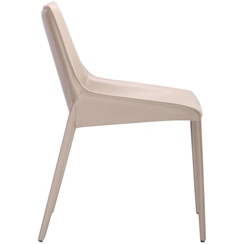 Стул AMF Tuscan simple taupe leather (545653): Материал каркаса металл, кожа