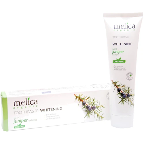 Melica Organic Зубная паста c экстрактом можжевельника 100 ml: Назначение Отбеливание, Очищение