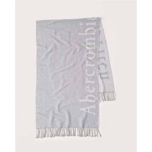 Жіночий палантин Abercrombie & Fitch сірий (AF8413W): Стать Женский