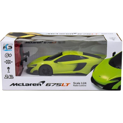 Автомобиль KS Drive на р/у Mclaren 675LT (1:24, 2.4Ghz, зеленый): Привод Задний