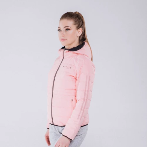 Куртка Peak FW584072-PIN 40 розовая демисезон с капюшоном: Сезон Демисезон