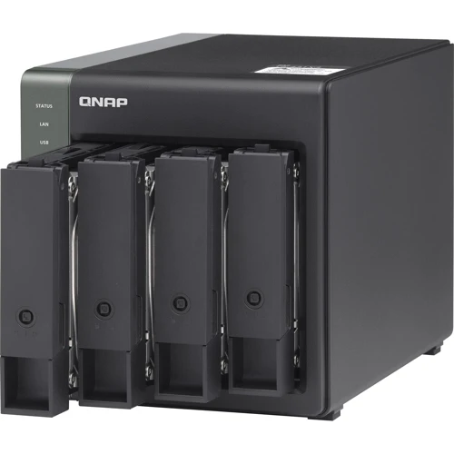 Сетевой накопитель (NAS) QNAP TS-431X3-4G: Предустановленные диски Нет