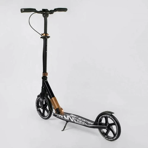 Самокат алюминиевый Best Scooter золотистый (14268): Материал колес полиуретан