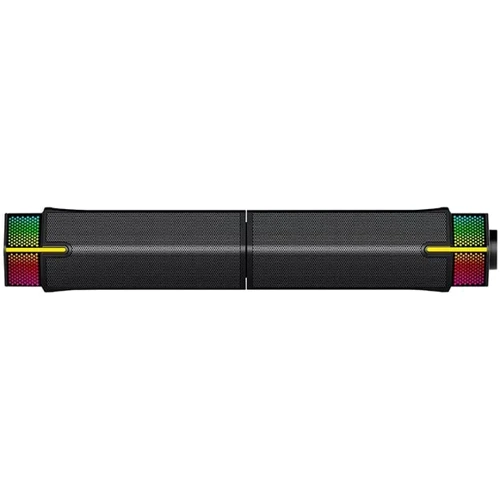 Акустическая система Xtrike Me SK-604 RGB Black (SK-604 RGB): Материал корпуса пластик