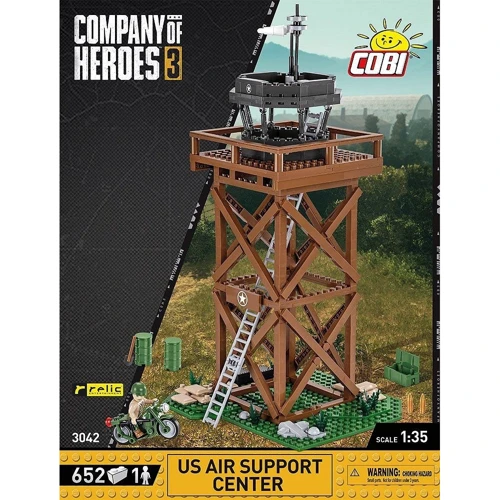 Конструктор COBI Company of Heroes 3 USA Центр Авиаподдержки, 652 детали фото 11
