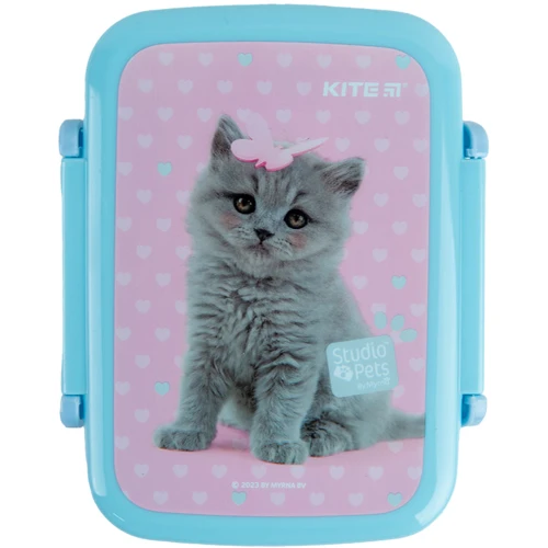 Ланчбокс Kite Studio Pets 420 мл (sp23-160): Кількість відділень 2