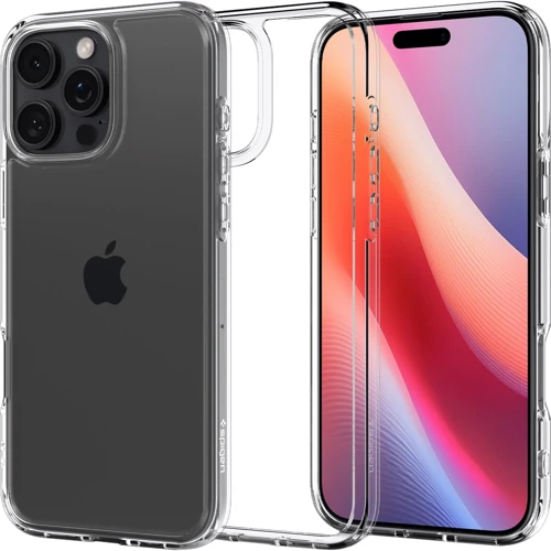 Чехол для iPhone Spigen Ultra Hybrid Crystal Clear (ACS07992) for iPhone 16 Pro Max: Цвет прозрачный