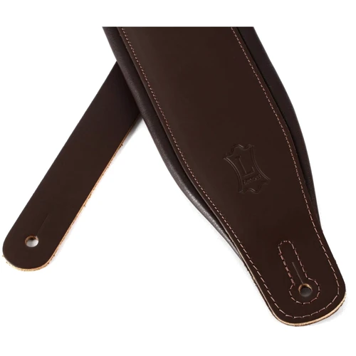 Гитарный ремень LEVY'S M26PD-DBR_DBR Classics Series Padded Two-tone Guitar Strap (Dark Brown) фото 3