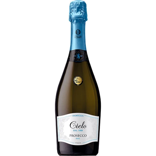Ігристе вино Cielo Prosecco Spumante Brut біле 0.75 л (WHS8008900007565)