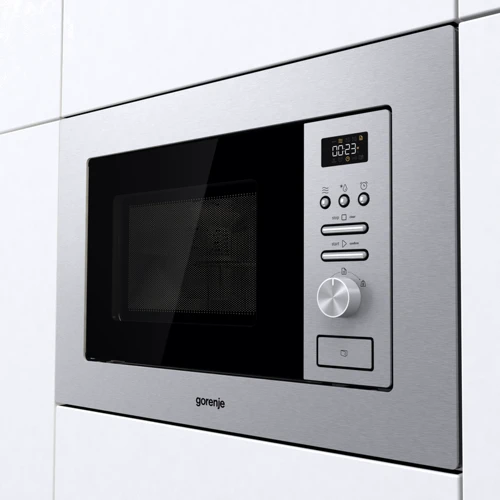 Встраиваемая микроволновая печь Gorenje BMI201AG1X: Внутренний объем 20 л