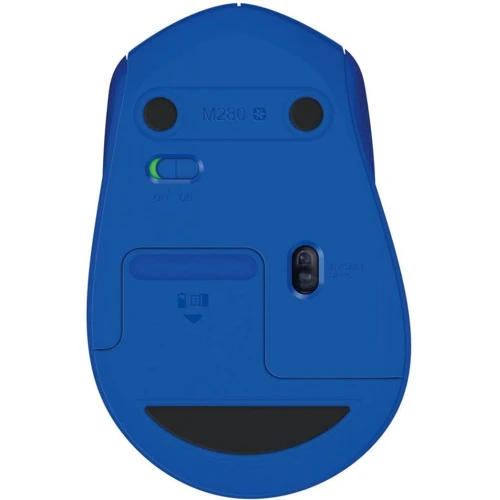 Мишка Logitech M280 Blue (910-004290): Ергономіка для правої і лівої руки