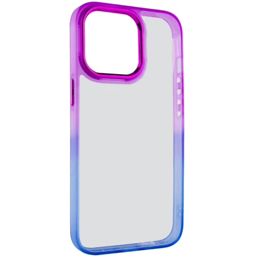Чехол для iPhone TPU Case TPU+PC Fresh Sip Blue/Violet for iPhone 13 Pro