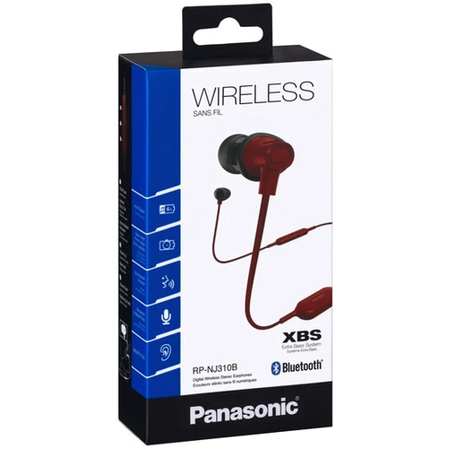 Наушники Panasonic RP-NJ310BGE-R: Назначение для смартфона и плеера