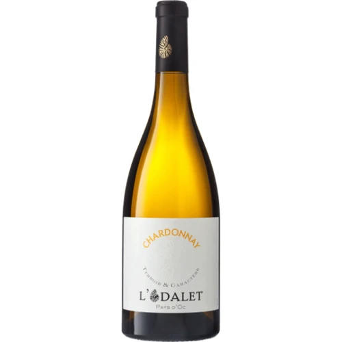 Вино L'Odalet Chardonnay белое сухое 12.5 % 0.75 л (BWT2539)