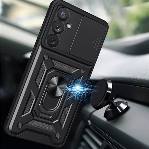 Чехол для телефонов Mobile Case Camshield Serge Ring Black for Samsung S916 Galaxy S23 Plus: Тип накладка на заднюю часть