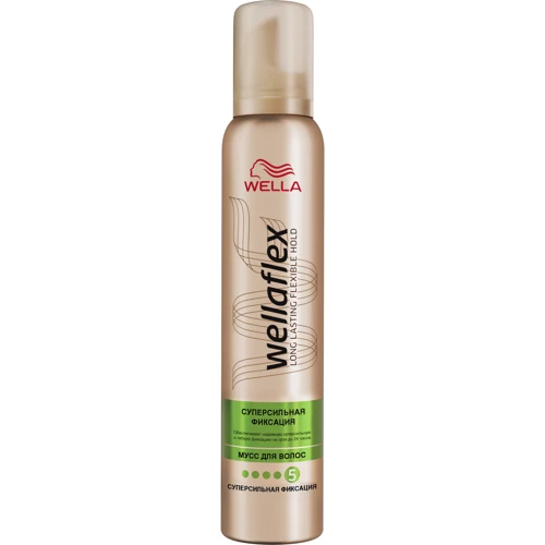 Wella Wellaflex Мусс для волос суперсильной фиксации 200 ml