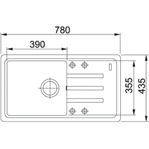 Franke BSG 611-78 114.0575.041