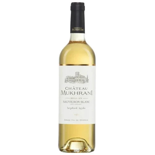 Вино Chateau Mukhrani Sauvignon Blan, позднего сбора, белое полусладкое, 13% 0.75л (MAR4860008470252)