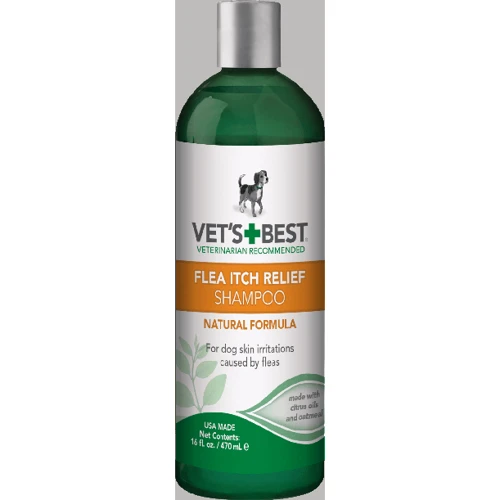Шампунь VET`S BEST Flea Itch Relief Shampoo заспокійливий при укусах бліх 470 мл (vb10039)