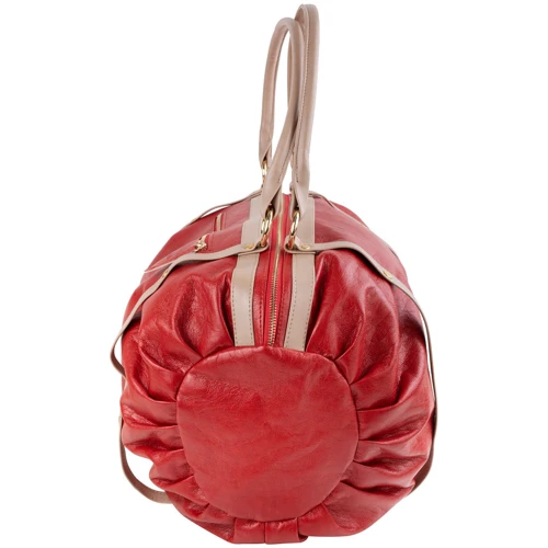 Женская сумка бочонок Laskara красная (LK-10251-red): Тип Сумки