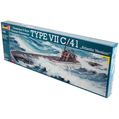 Сборная модель-копия Revell Подводная лодка Type VII C/41 Уровень 4 (RVL-05100): Тип модели подводная лодка