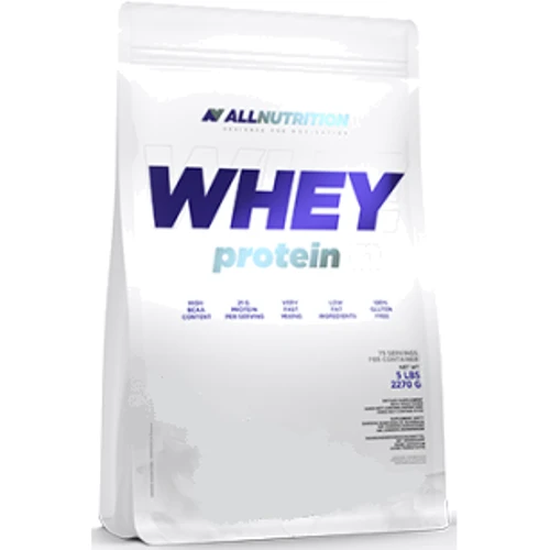 Протеин All Nutrition Whey Protein 2270 g /68 servings/ White Chocolate Strawberry