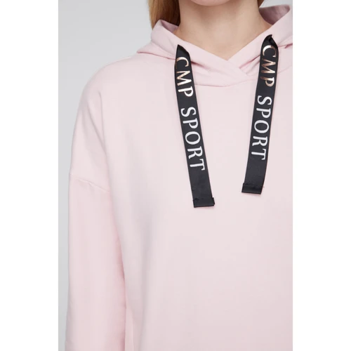 Худи CMP Woman Sweat Fix Hood 31D4566-B318 48 (40) розовый: Страна производитель Китай
