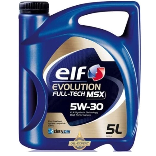 Моторна олива Elf EVOLUTION FULL-TECH MSX 5W-30 5 л