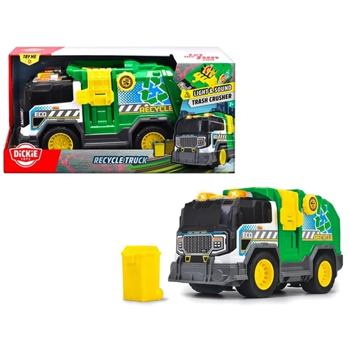 Автомодель Dickie Toys Сміттєпереробна вантажівка 30 см (3306021)