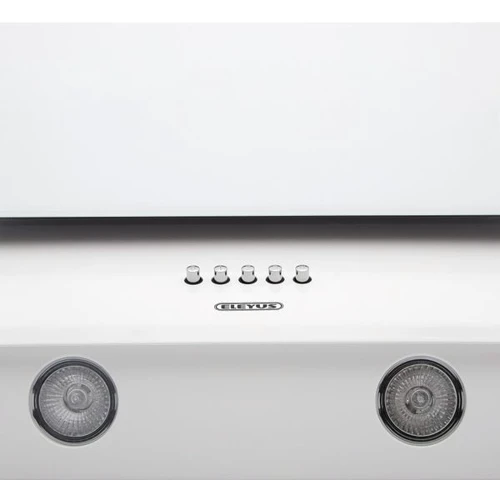 Вытяжка Eleyus Focus 700 60 WH: Рекомендуемая площадь помещения (при высоте 2,7 м), м² 18 м²