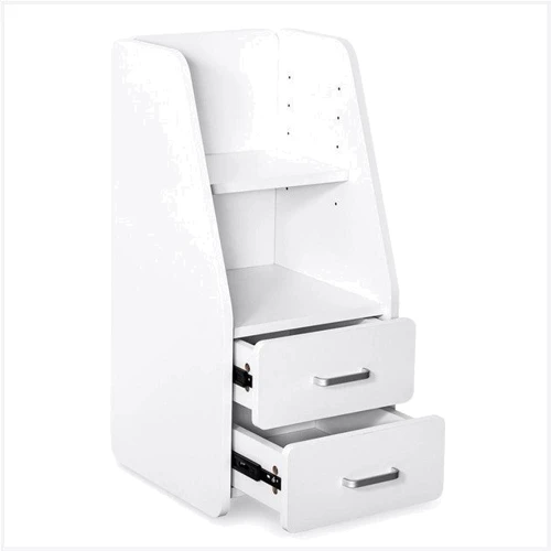 Тумбочка Mealux BD-C12 White с надстройкой (BD-C12 W) фото 2