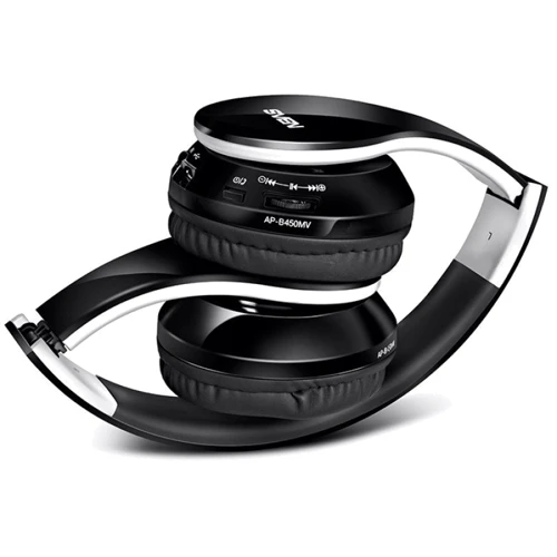 Наушники SVEN AP-B450MV Bluetooth Black/White: Тип конструкции полноразмерные